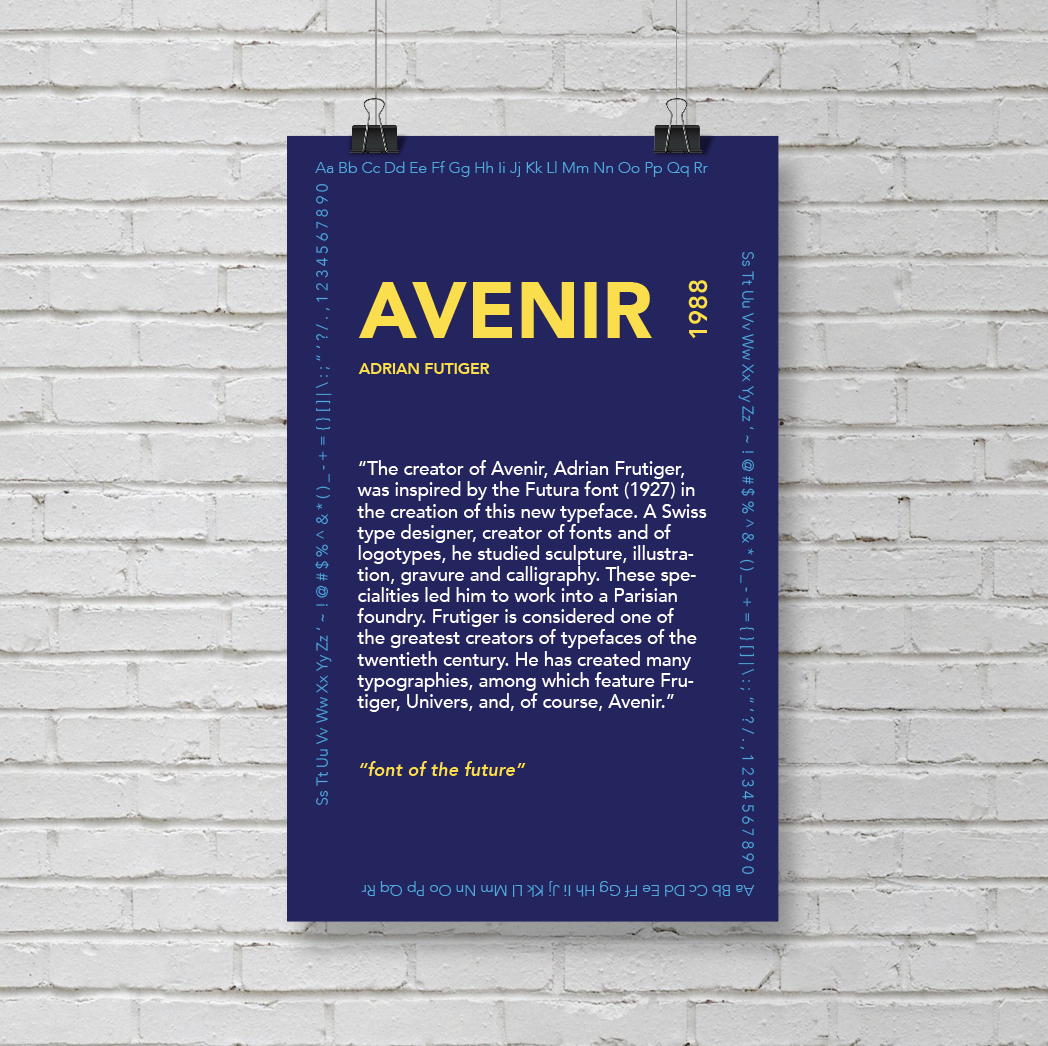 Avenir design